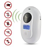 Splink Repelente Ultrasónico de Plagas Ahuyentador de Ratas y Ratones Antiplagas con 3 formas de onda de 100 m² contra todos los insectos, ratones, insectos
