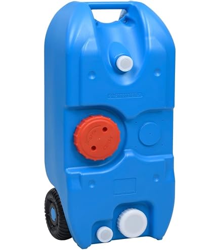 Réservoir Eau 75 L VidaXL – Sur Roulettes – PEHD – Pour Camping-car, Caravane, Toilettes