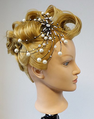 NEU – FP Übungskopf „Leana“ 100 % Synth. Proteinhaar ca. 45 cm – blond + Tischhalter (Versand aus Deutschland!) - 8