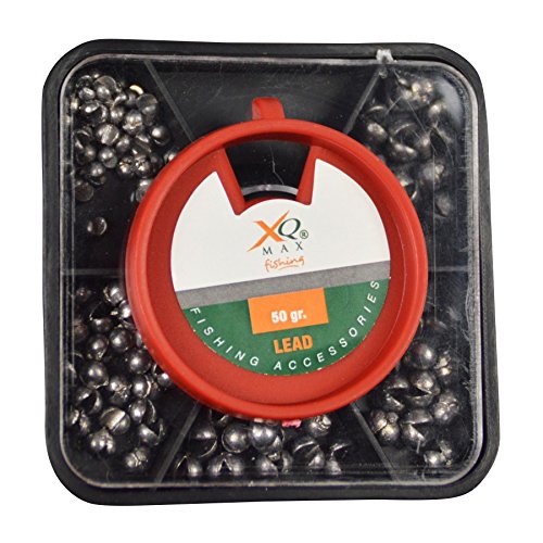 Preisvergleich Produktbild Angelblei Sortiment 50g Klemmmblei Schrotblei Bleischrot Stippblei