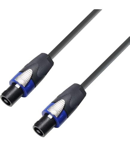 Adam Hall Cables 3 STAR S225 SS 0500 - Câble Enceintes 2x2,5 Mm² Speakon 5m