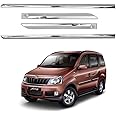 Auto_Smart_Look Car Door Side Beading Chrome for Mahindra Xylo