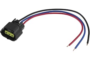 184032-1 Connecteur de prise d'alternateur à 3 broches Compatible avec Mondeo Focus Transit Fiesta