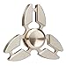 Produktbild Hand Spinner, Vitutech Hand Spinner Fidget Tri-Spinner Fidget Spielzeug Ultra Dreieck Krabbe Form Dekompression Spinner Spielzeug für Kinder und Erwachsene ( Golden)