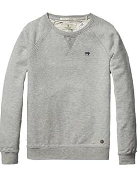 Scotch & Soda Jungen Sweatshirt Basic Garment Dyed Crew Neck Sweat