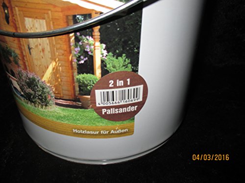 Sinus Langzeit-Lasur 2 in 1 – 5 Liter – Palisander - 4