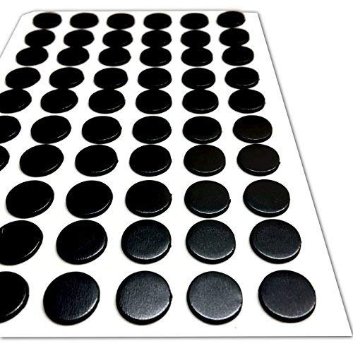 Autoadhesivo Imanes para manualidades - Magnético Lunares Círculos DISCO REDONDO - 12.5mm diámetro [1.5mm Grueso] 60 Paquete - Ligero manualidades actividades (The MAGNET SHOP )