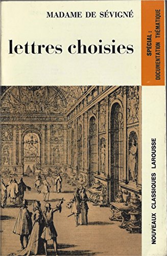 couverture de : LETTRES CHOISIES