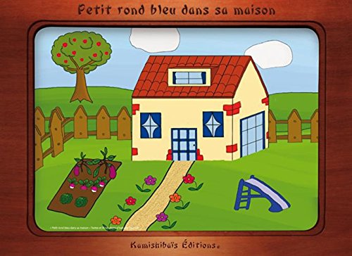 couverture de : Petit rond bleu dans sa maison [et] Petit rond bleu photo...