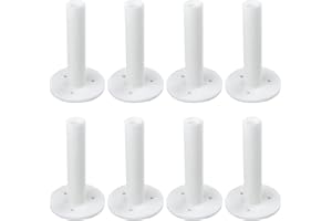 LIKOSO Tees de Golf de Goma de 83 mm Paquete de 8, Campo de Prácticas, Tapetes de Golf
