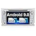 Price comparison product image PUMPKIN Android 9.0 Car Stereo for Ford Focus Mondeo Galaxy S-max 4GB RAM with Sat Nav Bluetooth Support CD DVD DAB+ GPS WIFI Android Auto AUX 128GB USB SD Fast-boot 7" Touch Screen