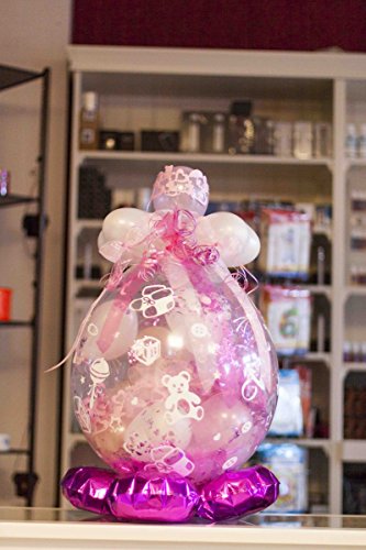 Befüllter Geschenkballon – das ideale Geschenk; Standard-Version für Geburtstag, Hochzeit, Baby etc. - 8