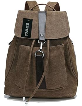 Tibes Rucksäcke canvas damen Rucksack Daypack