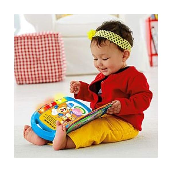 Fisher Price Livre Interactif Comptines Jouet Musical D Eveil Bebe Pour Apprendre En Chanson 6 Mois Et Plus Cdh39