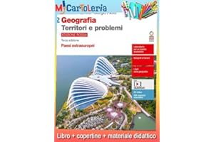 REBILLO GEOGRAFIA TERRITORI E PROBLEMI EDIZIONE ROSSA 3ED - VOLUME 2 (LDM) (9788808167231) + copertine + Il tuo libro scolastico copertinato con articoli di cartoleria per la scuola