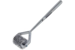 YNR Diagnostic médical neurologique Wartenberg Sensory Test 1 à 10 rangées Pinwheel Stimulateur Argent (10 rangées)