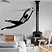 Produktbild Fußball Fußball Torwart personalisierte Name & Nummer gesprungen und gefangen die Fying Fußball Vinyl Wall Decal Home Decor 120x84cm