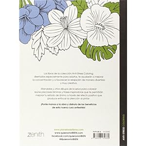 Mandalas Y Otros Dibujos De La Selva Para Colorear (Anti-Stress Coloring)