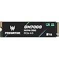 Acer Predator GM7000 NVMe Gen4 Gaming SSD 2TB, PCIe 4.0, M.2 2280, with DRAM Cache, Read Speed Up to 7400 MB/s, PS5 Compatibl