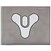 Produktbild Destiny 2 Gesteppt Effekt Spiel Logo Grau Portemonnaie Geldbörse