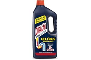 Ouragan Déboucheur Gel Epais 15 minutes 1 L