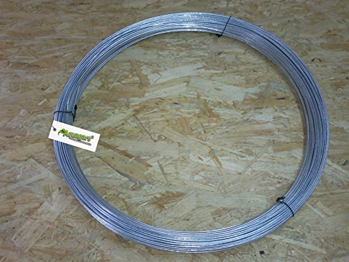 250m Spanndraht 2,5mm für Wildzaun Forstzaun Weidezaun - 3