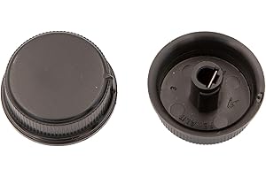 Weck Drehknopf schwarz für Thermostat | Original Ersatzteil Einkochautomaten WAT 14, 15, 24, 25, 34 & 35 | Robuster Kunststoffgriff, passgenau & leicht austauschbar