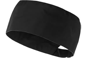 VILITI Chef Hat,Adjustable Cooking Cap Professional Catering Hat Food Service Caps Flat Top Chef Beanie Breathable Mesh Top Skull Cap Unisex Hair Cover for Kitchen Bakers School Restaurant Cooking (Black)