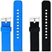 Produktbild Turnwin for Amazfit Pace Straps Wristbands, 2pcs Replacement Silicone Bands for Amazfit Pace Only (Sky+Black)