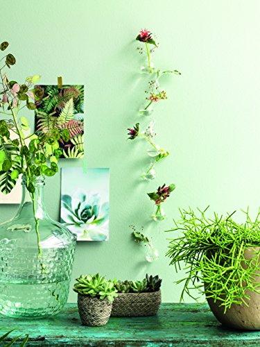 Mica decorations 241792 Diego Weave Glasflasche/Vase, Glas, Transparant, 27 x 27 x 42 cm - 4