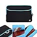 Produktbild Kroo 39,6 cm Laptop Tasche/Neopren Sleeve/15 Zoll Computer Fall für Lenovo ThinkPad Edge E540/E545/L440/L540/T540p/W540/Essential B50–70/B5400 blau schwarz und blau