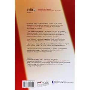 Nouvel Édito B2 2013 (Livre De L'Élève + CD)