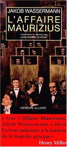 couverture de : AFFAIRE MAURIZIUS (L')