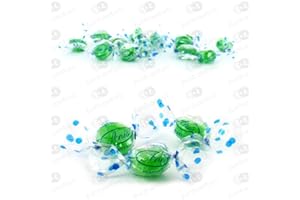 FUNTASTYC Caramelos Artesanales - Caramelos Envasados Individualmente - Caramelos 1 kg - Caramelos fiestas, celebraciones. (Anis)