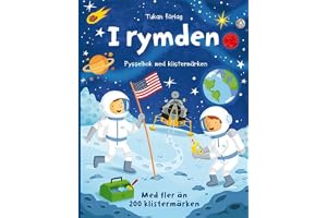 I rymden : pysselbok med klistermäken