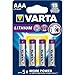 Price comparison product image Varta Professional Lithium Batteries AAA 4 Pack