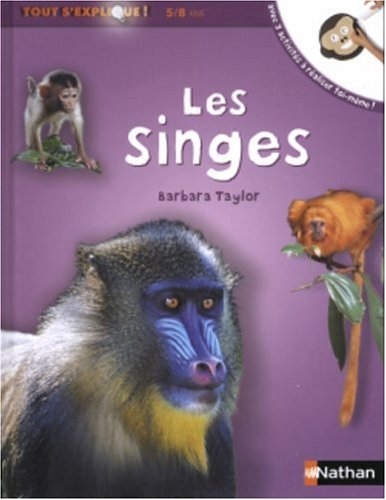 couverture de : Les singes