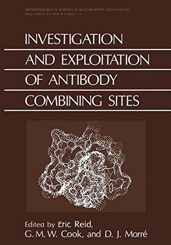 Investigation and Exploitation of Antibody Combining Sites: 15B (Methodological Surveys in Biochemistry and Analysis)