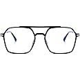 Peter Jones Unisex Square Blue light blocking Computer/Gaming Glasses (AG2811)