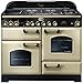Produktbild Falcon RANGECOOKER CLASSIC DELUXE 110 creme /mess. - Kochfeld GAS Grill / Multif.ofen / HL Ofen
