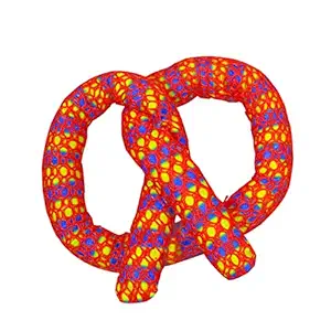 Petstages Pretzel Dental Health Catnip Toy Fetch and Bat Toy for Cats, Plaque Away Pretzel by