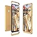 Produktbild Winhoo Kompatibel mit Huawei Honor 8X Max Hülle Hardcase 3 in 1 Handyhülle 360 Grad Schutz Ultra Dünn Slim Hard Full Body Case Cover Backcover Schutzhülle Bumper - Gold