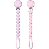 TYRY.HU Pacifier Silicone Chains Pacifiers Baby Teether Soothie Clip Pacifier Holder One Piece Design Monoblock Pacifier Hold
