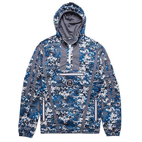 CHABOS IIVII Herren Jacken / bergangsjacke Zip Hooded camouflage 2XL