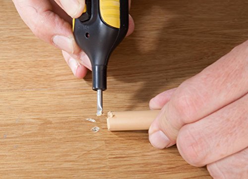 Reparatur-Set für Laminat und Parkett mit 11 Farben Hartwachsstangen - 3
