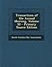 Produktbild Transactions of the Annual Meeting, Volume 50 - Primary Source Edition