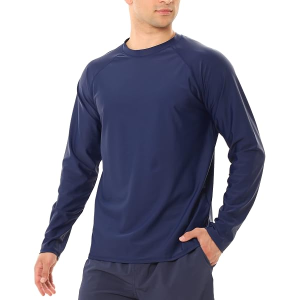 Camiseta De Protección Solar UPF50+ Para Hombre Con Capucha - Manga Larga, Ligera, Ideal Para Pesca, Playa Y Verano