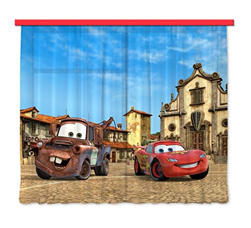 Gardine/Vorhang FCS xl 4315 Kinderzimmer Disney Cars - 3