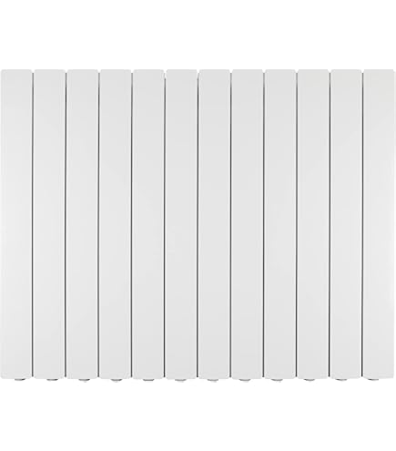 Radiatore In Alluminio Blitz Super B4 600mm 8 Elementi - Made In Italy, Garanzia 10 Anni, Bianco - Foto 9