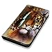 Price comparison product image Case for Samsung Galaxy S4 Edge Case for Samsung S6 Edge Shell Detail Protective Mobile Phone Flip Case Cover Samsung Galaxy S4 Edge G925 OM1040 Löwe / Tiger / Schmetterling Braun Bunt
